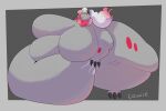  anthro belly belly_overhang belly_squish big_belly big_breasts big_butt breasts butt canid canine claws cowiie fat_neck fat_rolls female fur generation_5_pokemon grey_body grey_fur hair hi_res hisuian_form hisuian_zoroark huge_breasts huge_thighs hyper hyper_belly hyper_thighs love_handles mammal morbidly_obese morbidly_obese_anthro morbidly_obese_female navel nintendo obese obese_anthro obese_female overweight overweight_anthro overweight_female pokemon pokemon_(species) pokemon_legends_arceus regional_form_(pokemon) simple_background squish thick_thighs white_body white_hair wide_hips zoroark 