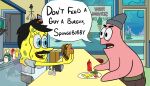  anthro bob&#039;s_burgers digital_media_(artwork) duo_in_panel group hi_res humor male male/male meme misspooks nickelodeon patrick_star spongebob_squarepants spongebob_squarepants_(character) 