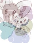  :o animal_focus blush chira_(riiche573) commentary full_body grey_fur hand_up highres minccino no_humans outline parted_lips pokemon pokemon_(creature) symbol-only_commentary zoom_layer 