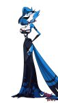  anthro avian beak bird blue_body blue_feathers breasts clothing feathers female hi_res legwear meme tail_feathers tweetfur twitter twitter_bird usagi_star x_(social_media) 