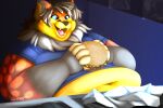  absurd_res digital_media_(artwork) digital_painting_(artwork) fat_fur hi_res invalid_tag overweight 