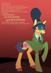  absurd_res clothing english_text equid equine eyewear fluffybardo friendship_is_magic glasses hasbro hat headgear headwear hi_res horn horse mammal my_little_pony onceler ponification pony text the_lorax the_onceler unicorn 