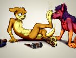  anthro bodily_fluids canid canine canis character_kyro cheesy daxter dirty domestic_dog duo fennec filth fox furry hi_res jak_and_daxter male male/male mammal muffinvinvin musk naughty_dog smelly sony_corporation sony_interactive_entertainment sweat unwashed wolf 