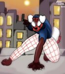  anthro hi_res male mana_hannah marvel solo spider-man_(character) spider-man_(series) spider_puppy spider_sona 