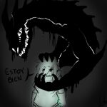  ambysweetdragon anime_eyes depression duo female feral goo_creature humanoid male monster sad scary_monsters unknown_species 