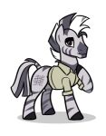  2018 alpha_channel black_eyelids black_hooves black_outline clothed clothing collared_shirt countershade_snout countershading cutie_mark digital_drawing_(artwork) digital_media_(artwork) equid equine feral flat_colors friendship_is_magic fur grey_body grey_fur grey_mane grey_stripes half-closed_eyes hasbro hooves izilo kymsnowman looking_at_viewer low_res male mammal mane markings my_little_pony narrowed_eyes outline partially_clothed portrait purple_eyes raised_leg shadow simple_background smile snout solo solo_focus standing striped_legs striped_mane striped_markings striped_tail stripes tail tail_markings tails_of_equestria tan_clothing tan_shirt tan_topwear them&#039;s_tabletop_herds toony topwear transparent_background white_mane zebra 