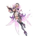  1girl alternate_costume aversa_(fire_emblem) aversa_(resplendent)_(fire_emblem) book boots breasts bridal_gauntlets cape clenched_teeth dark-skinned_female dark_skin detached_sleeves dress facial_mark fingernails fire_emblem fire_emblem_awakening fire_emblem_heroes flower frills full_body grey_hair highres holding holding_book large_breasts long_hair long_sleeves looking_away makitoshi0316 non-web_source official_art one_eye_closed open_book parted_bangs parted_lips pelvic_curtain plant red_eyes short_dress solo teeth thigh_boots torn torn_cape torn_clothes transparent_background vines 