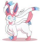  eeveelution feral generation_6_pokemon hi_res male nintendo pokemon pokemon_(species) solo sylveon thelasthope 