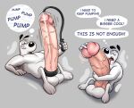  anthro autofellatio balls big_penis canid canine canis domestic_dog dudley_puppy embrace genitals hi_res hug huge_penis humanoid_genitalia humanoid_penis hyper hyper_genitalia hyper_penis licking lotolotl male mammal masturbation nickelodeon oral oral_masturbation penile penile_masturbation penis penis_hug penis_lick penis_pump penis_worship sex t.u.f.f._puppy tongue tongue_out 