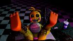  2023 3d_(artwork) animatronic avian bib bird canid canine checkered_floor chicken clothed clothing digital_media_(artwork) duo female fingers five_nights_at_freddy&#039;s five_nights_at_freddy&#039;s_2 five_nights_at_freddy&#039;s_4 fox foxofnightmares furniture galliform gallus_(genus) genitals hi_res hook humanoid hypersstash6000 machine male male/female mammal mostly_nude nightmare_foxy_(fnaf) panties penis phasianid pink_clothing pink_panties pink_underwear pirate plastic red_body robot robotic scottgames sex table table_sex teeth toy toy_chica_(fnaf) underwear white_eyes yellow_body 