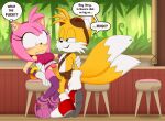  amy_rose cheating_girlfriend excito female genitals hi_res infidelity male male/female miles_prower penis penis_awe pussy sega sonic_boom sonic_the_hedgehog_(series) 