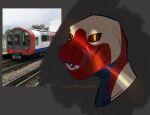  2023 anthro belly black_sclera blue_belly blue_body blue_countershading blue_markings blue_scales british british_rail british_rail_engineering_limited countershade_neck countershade_scales countershading dark_body dark_countershading digital_drawing_(artwork) digital_media_(artwork) dragon electric_locomotive england facial_scales forked_tongue grey_background headshot_portrait hi_res how_to_dragon_your_train hybrid licking licking_lips light light_beam living_machine living_train living_vehicle locomorph locomotive london_underground london_underground_1992_stock machine male markings meme multicolored_body multicolored_scales open_mouth orange_eyes photo pink_tongue portrait public_transportation rail_transit rapid_transit red_body red_markings red_scales reference_image reptile reverse_countershading scale_markings scales scalie signature simple_background slipspacebird solo subway teeth tongue tongue_out train underground urban_rail_transit vehicle white_body white_markings white_scales 