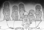  6+girls auo123 bang_dream! bang_dream!_it&#039;s_mygo!!!!! blush closed_eyes collar couch egg_vibrator greyscale halftone hand_on_own_arm hands_up holding holding_notebook leaning_on_object long_hair meme misumi_uika monochrome multiple_girls nagasaki_soyo neckerchief notebook on_couch piper_perri_surrounded_(meme) school_uniform screentones sex_toy sitting sketch skirt smile split_mouth standing takamatsu_tomori togawa_sakiko vibrator wakaba_mutsumi yuutenji_nyamu 