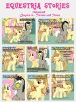  absurd_res alice_goldenfeather_(estories) angry black_border border building cutie_mark discord_(mlp) ears_up equid equine estories eyes_closed fake_cutie_mark female feral fluttershy_(mlp) flying folded_wings friendship_is_magic frown glancing_back group hasbro hi_res hoof_over_mouth horn male mammal my_little_pony open_mouth pegasus plant ponyville shrub smile spread_wings trio unicorn walking wings 