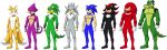  5_toes abs absurd_res anthro barefoot clothing espio_the_chameleon feet gloves group handwear hi_res humanoid humanoid_feet knuckles_the_echidna male miles_prower mobian_chameleon mobian_crocodile mobian_echidna mobian_fox mobian_hedgehog model_sheet muscular muscular_male nude pecs plantigrade sega shadow_the_hedgehog silver_the_hedgehog sonic_the_hedgehog sonic_the_hedgehog_(series) sparksstars tall toes vector_the_crocodile 
