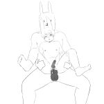  absurd_res ahegao anal anal_penetration balls blush bodily_fluids box3693 clothing cum cum_while_penetrated dazed drooling duo ejaculation erection footwear footwear_only genital_fluids genitals half-closed_eyes hi_res lagomorph leporid lifting_partner looking_pleasured male male/male mammal mostly_nude muscular narrowed_eyes nipple_piercing nipples nude open_mouth penetration penis piercing rabbit saliva simple_background socks socks_only spread_legs spreading tears vacant_eyes white_background young 