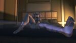  3d_(artwork) absurd_res anthro bed bedroom bodily_fluids cum cum_on_face cum_on_feet digital_media_(artwork) female furniture genital_fluids hi_res lombax mammal pinkomeno ratchet_and_clank rivet_(ratchet_and_clank) solo sony_corporation sony_interactive_entertainment worried 