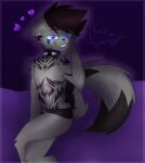  anthro canid canine canis fox_tail fur fur_markings girly hi_res humanoid male mammal markings nsfw_darkshadowdust solo wolf 