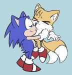  anthro canid canine clothing dokudrinker duo eulipotyphlan footwear fox hedgehog male mammal miles_prower sega shoes sonic_the_hedgehog sonic_the_hedgehog_(series) 