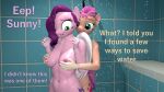  anthro anthrofied bathing breast_fondling breast_play breasts dialogue duo equid equine female female/female fondling hand_on_breast hasbro hi_res mammal mlp_g5 my_little_pony navel nipples nude papadragon69 pegasus pipp_petals_(mlp) showering sunny_starscout_(mlp) wings 