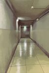  cable door exit_sign hallway highres indoors no_humans original tile_floor tiles toy(e) 