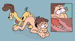  anal anal_penetration animal_genitalia animal_penis anus balls bestiality canid canine canine_genitalia canine_penis canis domestic_dog duo feral garfield_(series) genitals hi_res human human_on_feral humanoid_genitalia humanoid_penis interspecies jon_arbuckle knotting male male/male mammal odie_the_dog penetration penis tully_(artist) 