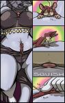 &lt;3 absurd_res anthro belly_worship big_breasts bodily_fluids breasts butt clothing comic cum digital_media_(artwork) duo felid female fur genital_fluids genitals harem_outfit hi_res hypnosis hypnotic_eyes kissy_face larger_female macro male male/female mammal micro micro_on_macro mind_control murid murine mythological_sphinx mythology navel nude penis prieda_(tekandprieda) puckered_lips rat red_body red_fur rodent size_difference smaller_male tek_(tekandprieda) tekandprieda_(artist) the_rune_tapper thick_thighs translucent translucent_clothing 