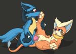  abdominal_bulge balls bodily_fluids buizel canid canine delcatty digital_media_(artwork) duo erection feet felid feline female female_penetrated feral foot_fetish foot_lick foot_play fur generation_3_pokemon generation_4_pokemon genital_fluids genitals hi_res hybrid licking lucario male male/female male_penetrating male_penetrating_female mammal nintendo open_mouth orange_body penetration penile penile_penetration penis penis_in_pussy pokemon pokemon_(species) pussy redeye sex simple_background tail tongue tongue_out vaginal vaginal_penetration 