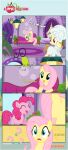  absurd_res alice_goldenfeather_(estories) black_border border cameo carpet clothing cutie_mark dialogue ears_up earth_pony equid equine estories eyes_closed female feral fluttershy_(mlp) friendship_is_magic frown group hasbro hi_res horse inside lamp mammal my_little_pony open_door open_mouth pegasus pinkie_pie_(mlp) plant plant_pot pony ponyville_spa potted_plant question_mark ringing_bell robe sitting smile standing towel towel_on_head trio wide_eyed wings 