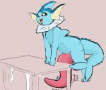  bodily_fluids cum dttart eeveelution ejaculation erection expansion feral furniture generation_1_pokemon genital_expansion genital_fluids genitals growing_erection hyper hyper_genitalia looking_pleasured male motion_lines nintendo on_table penis penis_expansion pokemon pokemon_(species) solo table vaporeon 