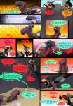  absurd_res basket cliff club comic container dialogue dinosaur dragon dragonscape drekir dromaeosaurid enchanted_item fantasy female feral forl_(thepatchedragon) hi_res hiker_(thepatchedragon) jat_(thepatchedragon) male post-apocalyptic reptile scalie spirit text thepatchedragon theropod 