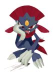  01coil ambiguous_gender anthro claws generation_4_pokemon hi_res nintendo pokemon pokemon_(species) sharp_claws solo tongue tongue_out weavile 