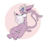  absurd_res anthro balls big_penis blue_sclera bottomless bottomless_anthro bottomless_male clothed clothing crossed_legs eeveelution erection erection_under_clothing espeon feet forked_tail fur generation_2_pokemon genitals hair hi_res huge_penis humanoid_feet humanoid_genitalia humanoid_penis male nintendo penis plantigrade pokemon pokemon_(species) purple_body purple_fur shirt simple_background sitting sitting_on_ground smile solo t-shirt t-shirt_only tail the_xing1 topwear unusual_anatomy unusual_tail vein veiny_penis white_background white_hair wide_eyed 
