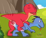  absurd_res anthro blitz_(dino_ranch) bodily_fluids cum cum_in_pussy cum_inside dino_ranch dinosaur disney dromaeosaurid duo erection female genital_fluids genitals hi_res humping male male/female marvispot84 penetration penis reptile scalie sex theropod tongue tongue_out vaginal vaginal_penetration velociraptor young 