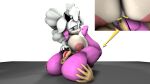  3d_(artwork) amy_rose anthro anus areola arrow_sign big_breasts big_butt bodily_fluids bovid breasts butt caprine cutaway digital_media_(artwork) duo eulipotyphlan female female/female fur genital_fluids genitals green_eyes grin half-closed_eyes hand_on_butt hedgehog hi_res horn huge_breasts idw_publishing lanolin_the_sheep_(sonic) legs_up lying mammal multicolored_body narrowed_eyes nude on_back on_ground onomatopoeia pink_areola pink_body potatermino_(artist) pussy pussy_juice raised_leg sega sheep simple_background smile sniffing sonic_the_hedgehog_(comics) sonic_the_hedgehog_(idw) sonic_the_hedgehog_(series) sound_effects tan_body text two_tone_body white_background white_body white_fur white_wool wool_(fur) 