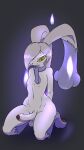  absurd_res anthro black_nose candle_(lopunny) coreboot erection fire flaming_ears flaming_tail fusion generation_4_pokemon generation_5_pokemon genitals ghost_fire hair hair_over_eye hi_res kpvt litwick looking_at_viewer lopunny male nintendo one_eye_obstructed penis pokemon pokemon_(species) pokemon_fusion scarf smile solo tail will-o&#039;-the-wisp 