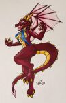  absurd_res dungeons_and_dragons female hasbro hi_res kobold magic magic_user reywoof solo wings wizards_of_the_coast 