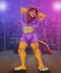  anthro bottomwear clothing digital_media_(artwork) disney domestic_cat felid feline felis furry hi_res invalid_tag lion male mammal pantherine shorts simba_(disambiguation) the_lion_king 