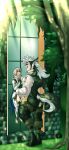  absurd_res ahegarou animal_humanoid armor black_hair canid canid_humanoid canine canine_humanoid clothed clothing corrin_(fire_emblem) dominant duo fangs fire_emblem fire_emblem_fates fire_emblem_heroes fluffy_ears forest girly hair hi_res human humanoid keaton_(fire_emblem) lifting_partner long_hair male male/male mammal mammal_humanoid muscular nintendo pecs pinned pinned_to_wall plant size_difference teeth tree waist_grab white_hair wolf_humanoid wolfskin 