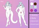  absurd_res amy_(disambiguation) anthro female hi_res invalid_tag lizard model_sheet references reptile scalie silkencacoon solo 