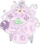  1_eye absurd_res balls big_balls big_breasts big_butt big_penis breasts bumpy_areolas butt desbjust eldritch_abomination eye_on_belly flared_penis genitals gynomorph hand_on_breast hi_res huge_balls huge_breasts huge_butt huge_penis hyper hyper_balls hyper_breasts hyper_butt hyper_genitalia hyper_penis intersex lips monster obos&#039;balzras_(desbjust) pendant penis pink_body pseudo_hair sharp_teeth solo stomach_mouth teeth tentacle_hair tentacles thick_bottom_lip thick_lips vein veiny_penis 