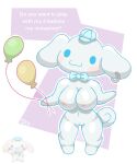  :3 anthro asking_a_question asking_for_sex balloon big_breasts big_ears blue_clothing blue_eyes blue_hat blue_headwear breasts canid canine cinnamoroll cinnamoroll_(series) clothing dog_girl dog_paws dog_tail female fifthgrader fur guessing hat headgear headwear hello_kitty_(series) inflatable invalid_tag inviting male male/female mammal nipples pink_nipples sanrio short solo tail white_body white_fur white_paws white_tail wholesome 