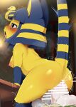  2023 anal anal_penetration animal_crossing ankha_(animal_crossing) anthro areola blush bodily_fluids breasts censored censored_genitalia cum cum_in_ass cum_inside dagasi double_penetration ejaculation female genital_fluids hi_res male male/female nintendo nipples penetration pink_areola pink_nipples raymond_(animal_crossing) saliva sasha_(animal_crossing) sweat sweatdrop tongue tongue_out 
