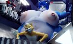  absurd_res anthro belly big_breasts big_butt bizzareraccoon blue_body blue_hair breasts butt canid canine duo female fox foxmcloudd hair hi_res huge_filesize krystal male male/female mammal nintendo nipples nude overweight overweight_anthro overweight_female solo star_fox tail ven_blackfurr warfaremachine 
