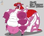  6_breasts age_difference anthro areola artrogero_(artist) belly belly_overhang big_areola big_breasts big_udders bovid bovine breasts cattle crown dragon female hairy hairy_tail headgear hi_res hooves horn huge_breasts hybrid hyper hyper_breasts lips long_tail mammal model_sheet mottled multi_breast multicolored_body neck_rolls nipples obese obese_female older_female overweight overweight_female simple_background solo tail teats thick_lips thick_tail thick_thighs two_tone_body udders watermark 