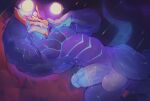  anthro aurelion_sol_(lol) balls big_penis dragon eastern_dragon erection genitals hand_behind_head heckded hi_res horn humanoid_genitalia humanoid_penis league_of_legends male muscular muscular_anthro muscular_male nude pecs penis purple_body riot_games scalie solo thick_penis 