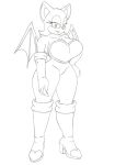  anthro bat big_breasts breasts butt clothed clothing female footwear gloves handwear hi_res high_heels huge_breasts krocialblack looking_at_viewer mammal membrane_(anatomy) membranous_wings rouge_the_bat sega shoes smile solo sonic_the_hedgehog_(series) thick_thighs wings 