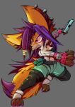  action_pose cel_shading gun hi_res pose ranged_weapon shaded surry surryfox weapon 