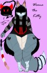  anthro felid feline female hexgotcurves mammal solo undeadzonk 