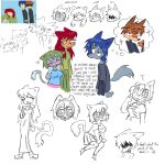  &lt;3 alternate_species anthro bangs blush bokutachi-san breasts canid canine canis clothed clothing domestic_cat dress fantasizing felid feline felis female fox fully_clothed furrification group hair hi_res hitoshi-san koneko-chan male mammal nyan_neko_sugar_girls peaceandlove26 prick_ears raku-chan sketch smile solo tail thought_bubble toony trio wolf 